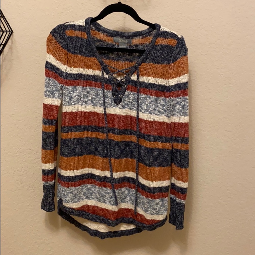 Naturals Knit Striped Sweater